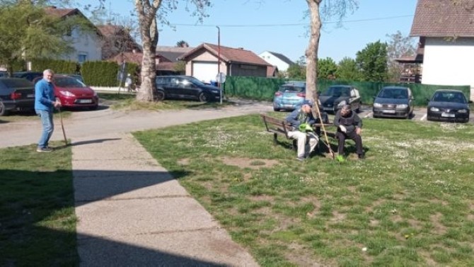 VOLIM BELIŠĆE, ALI ČISTO: Zajedništvo umirovljenika i dragovoljaca