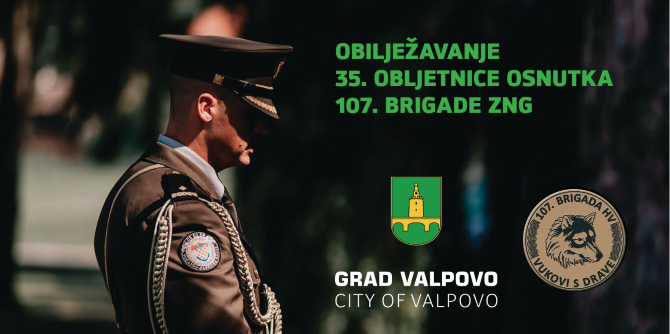 Obilježavanje 35. obljetnice 107. brigade ZNG