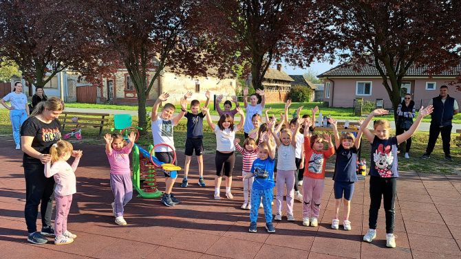 Proljetne dječje igre u Bizovcu