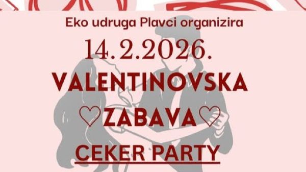 VALENTINOVO U HABJANOVCIMA: Ceker party