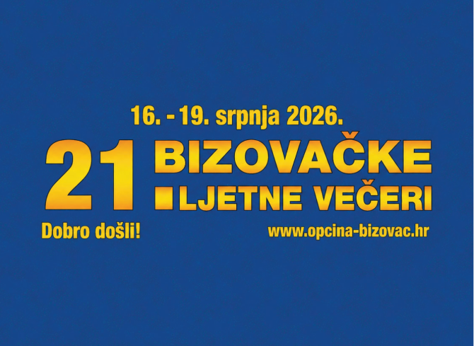 Najavljujemo 21. Bizovačke ljetne večeri