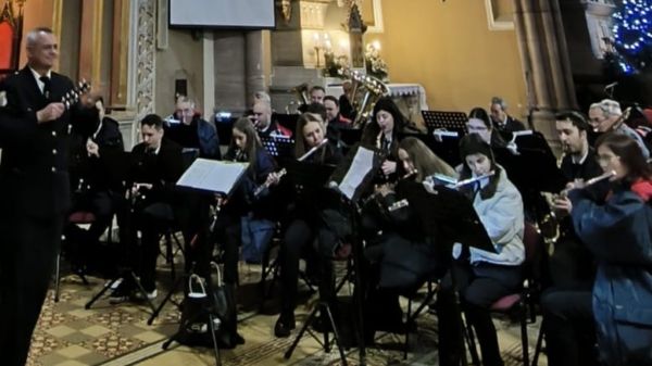 Božićni koncerti Puhačkog orkestra DVD-a Valpovo u Osijeku