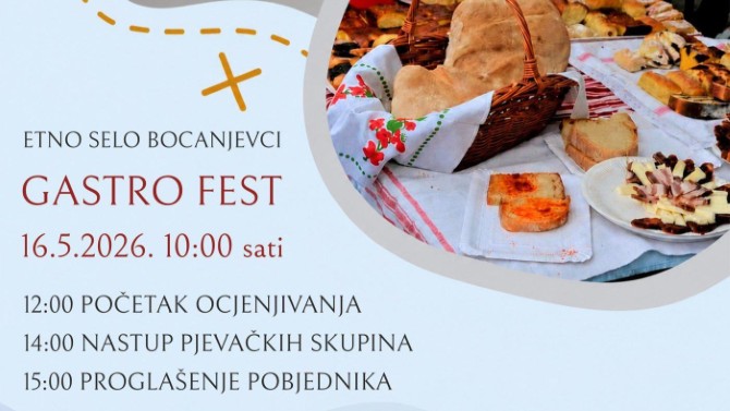 10. Gastro fest u etno selu Bocanjevci