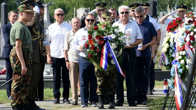 Obilježena 35. obljetnica 107. brigade ZNG  - Vukova s Drave