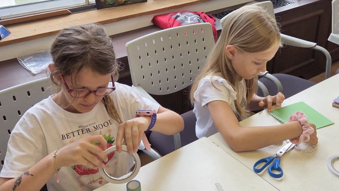 Scrapbooking radionica oduševila najmlađe u Gradskoj knjižnici i čitaonici Belišće