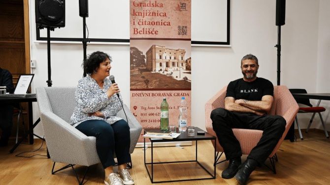 Feđa Štukan gostovao u Knjižnici Belišće