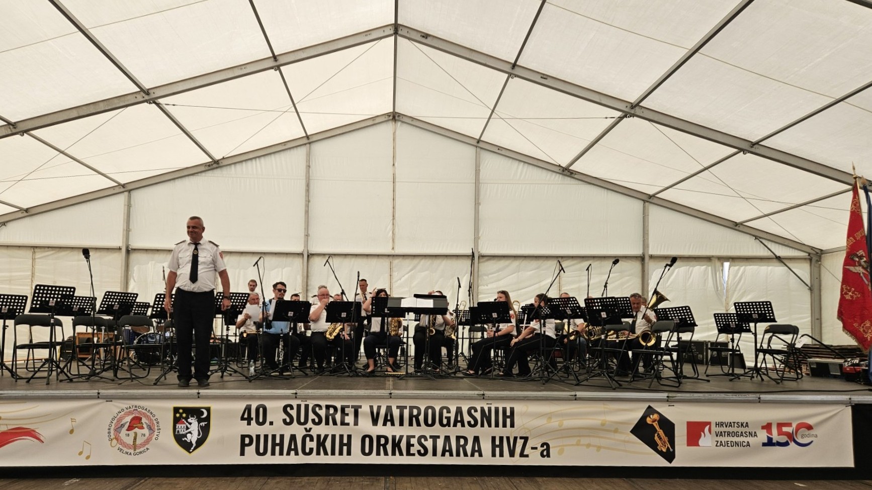 Puhački orkestar DVD-a Valpovo u Velikoj Gorici