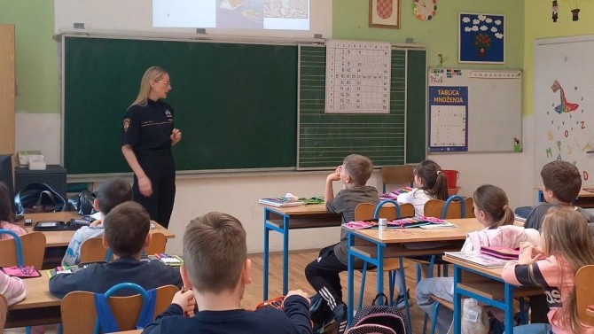 Edukacija djece u području zaštite i spašavanja te opasnosti od mina