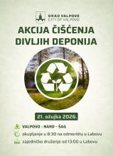 Akcija čišćenja divljih deponija na području Valpovo – Nard – Šag